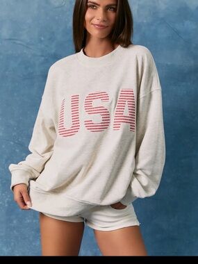 USA sweater these three